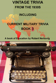 vintage trivia including military trivia, vintage trivia including military trivia book 2, vintage trivia including military trivia book 3